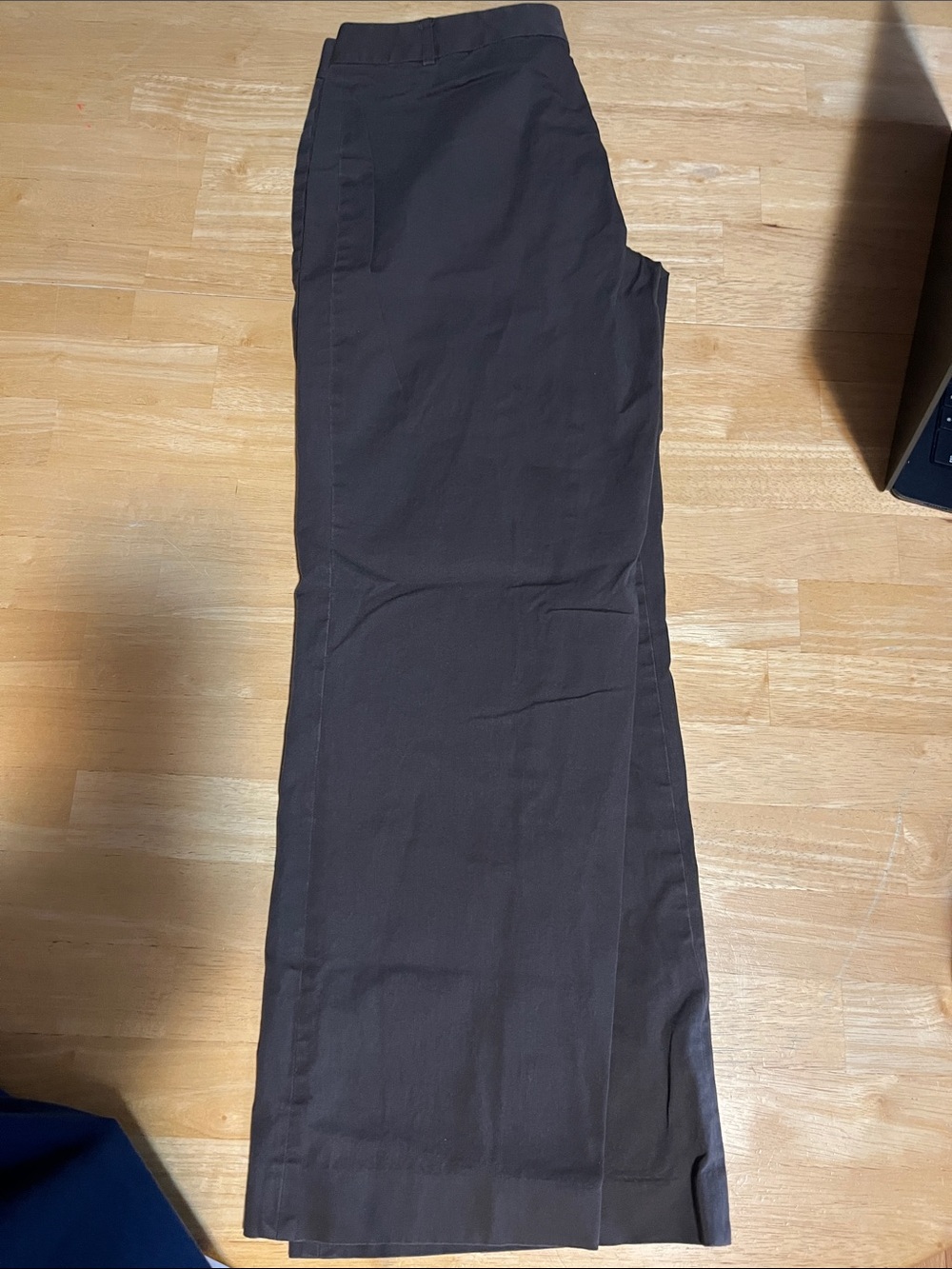 Victoria's Secret BBV Brown Ankle Pants Women’s Size 4 Marissa Fit Wide Leg